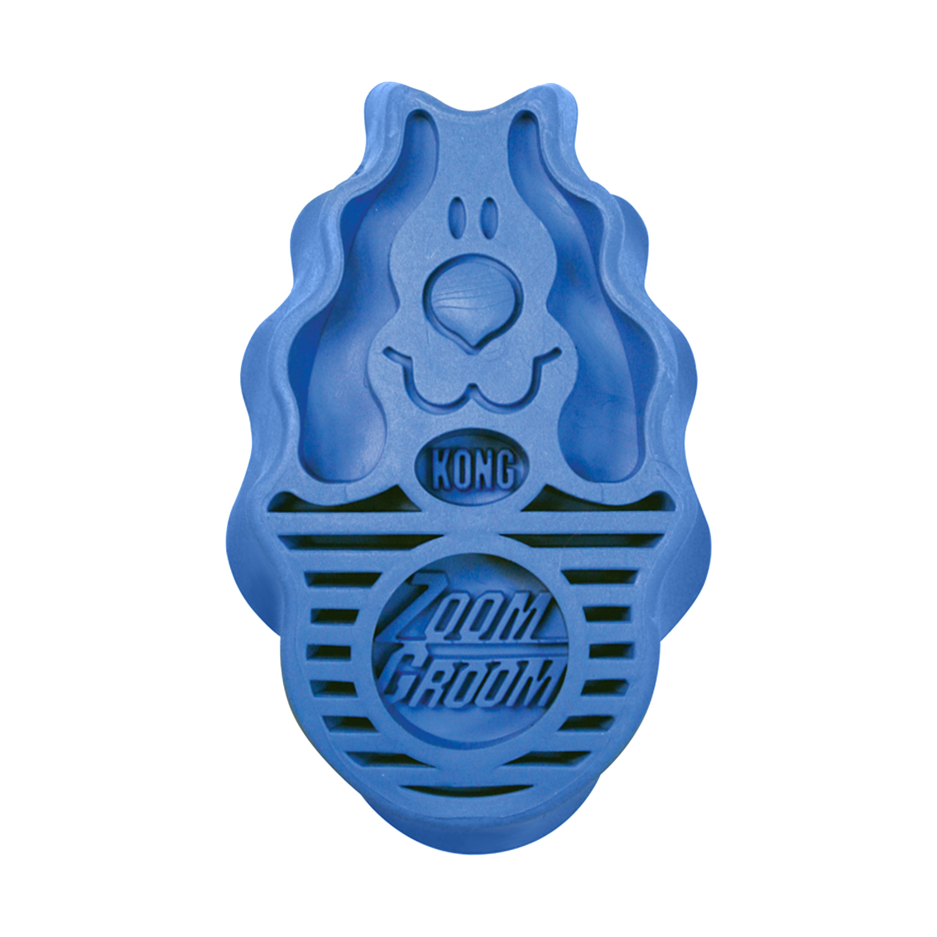 KONG ZoomGroom Dog Brush - Large Blue